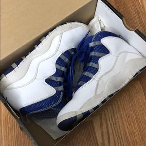 “Blue & White” Jordan 10s